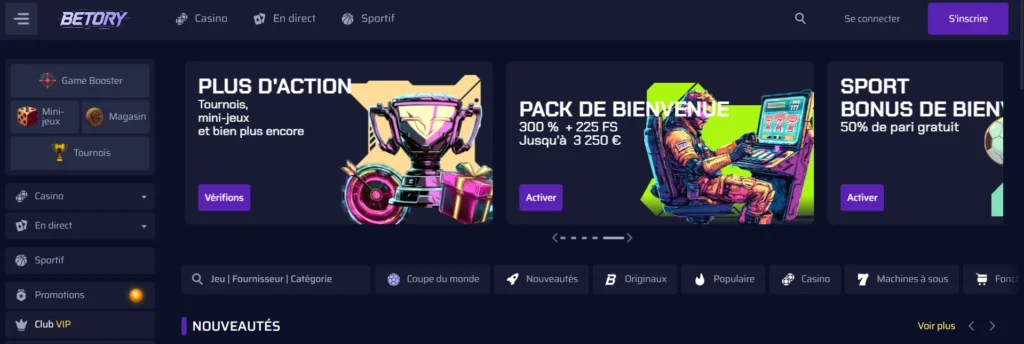 betory casino