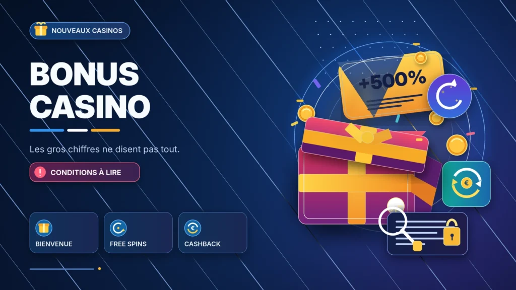 bonus nouveaux casinos fr